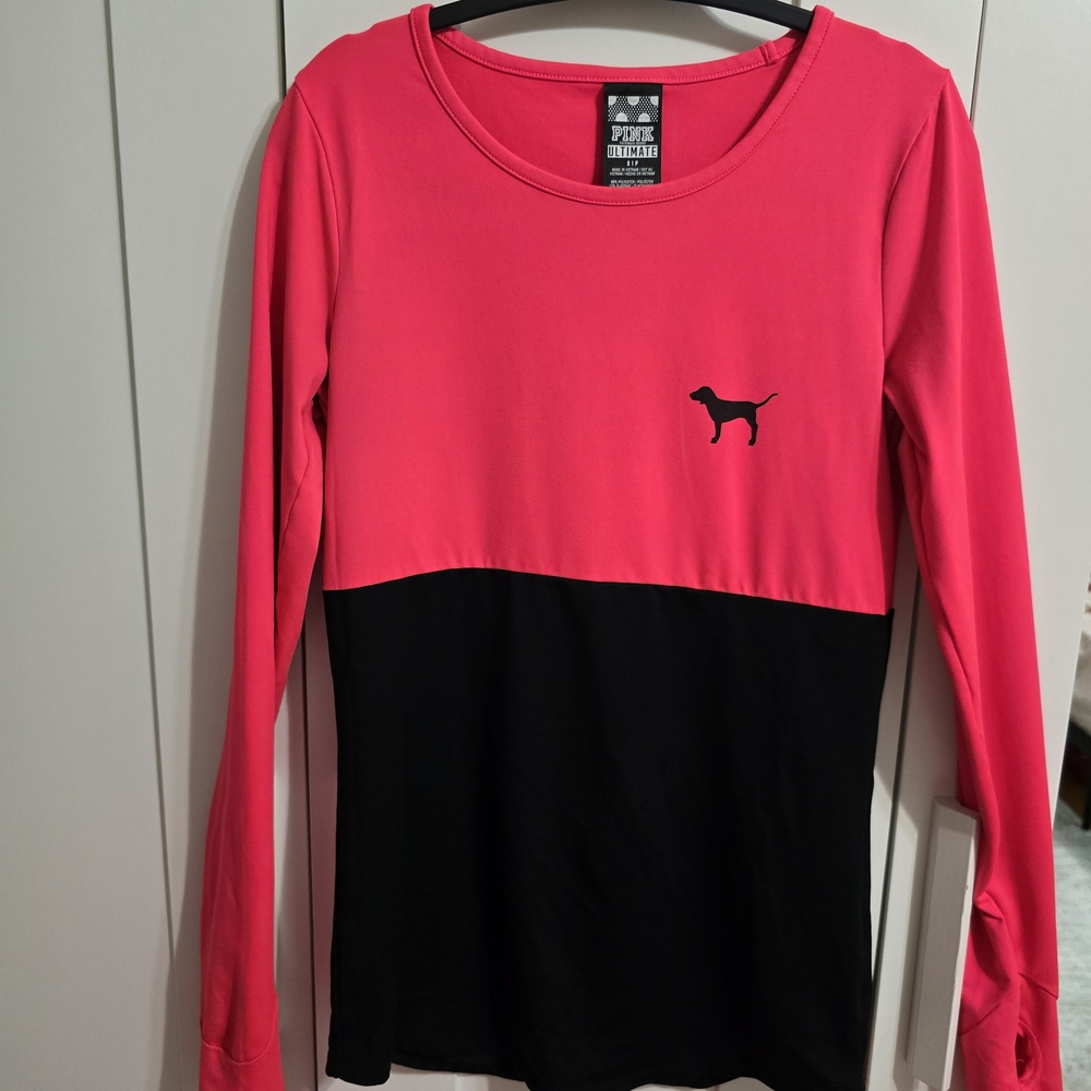 PINK Victoria's Secret Vibrant Pink Tee